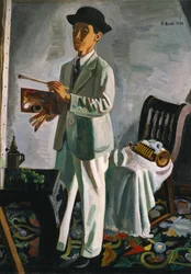 Autorretrato con sombrero